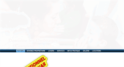 Desktop Screenshot of domaine-lesombrages.com